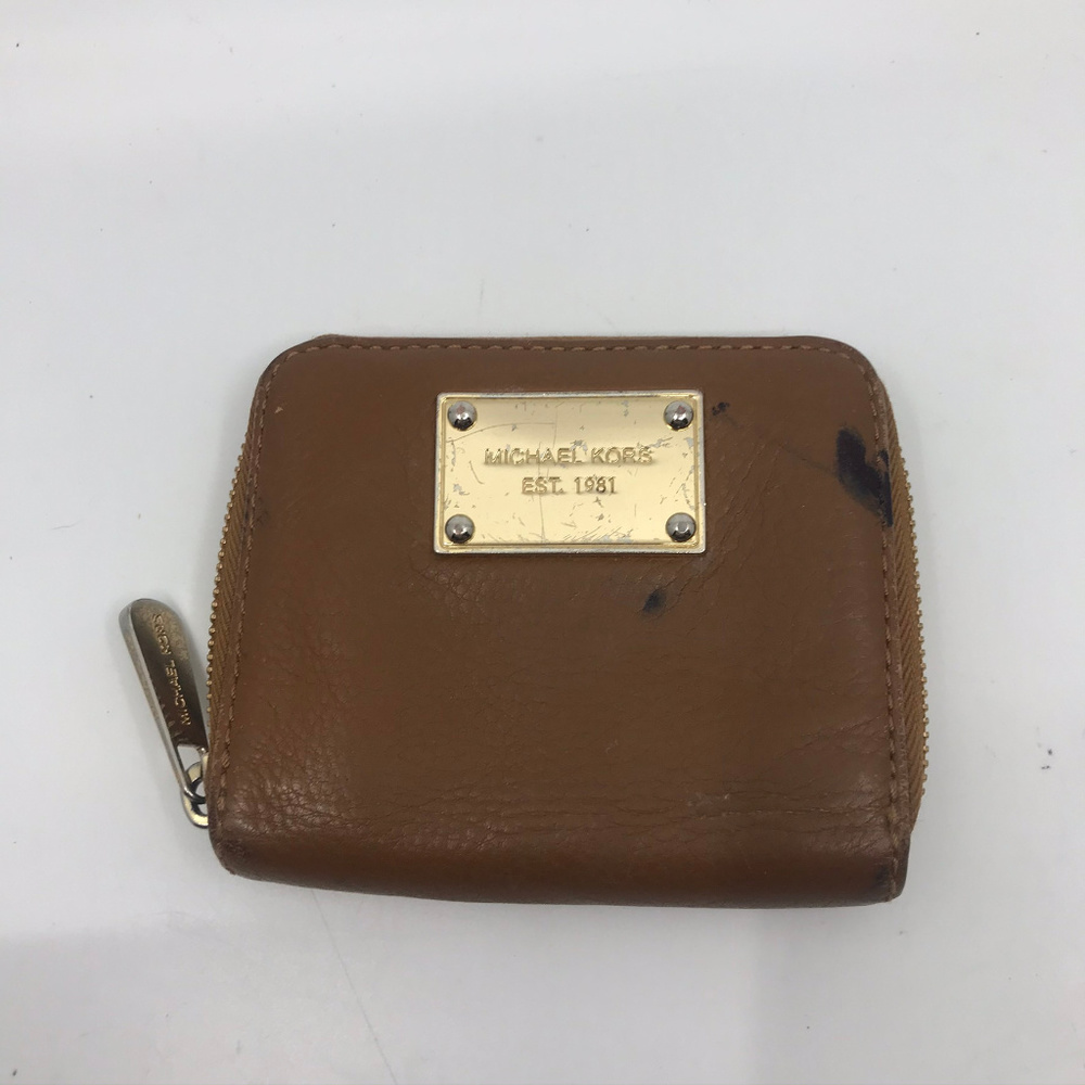MICHAEL KORS Brown Leather Wallet